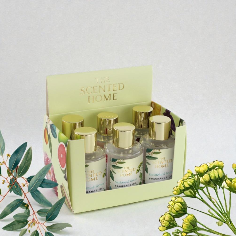 Ashleigh & Burwood Eucalyptus & Vetiver Fragrance Oil 10ml Extra Image 1